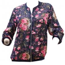 Gilet femme imprimé fleuri