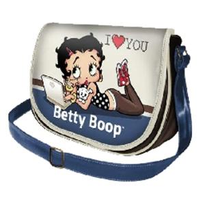 Sac à bandoulière Betty Boop I love you