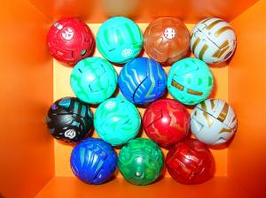 Balles bakugan, lot de 30 pièces