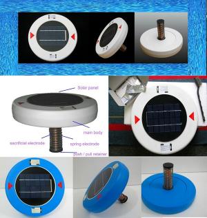 IONISEUR PURIFICATEUR D'EAU SOLAIRE POUR PISCINE 