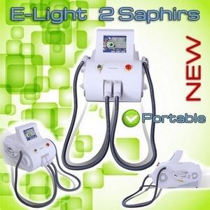 E-light portable double bras épilation et soins