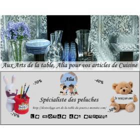 ALIA DESTOCKAGE ART DE LA TABLE/ PELUCHE/ JOUET