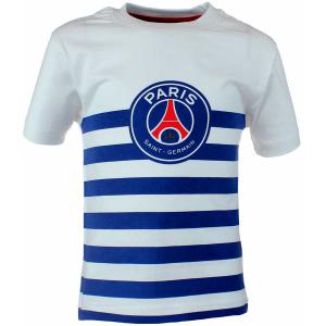 5x T-shirts manches courtes PSG du 4 au 12 ans