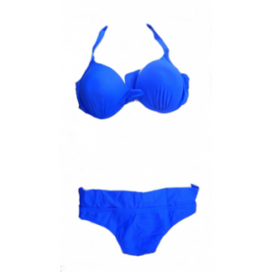 Maillot de bain 2 pcs uni   Réf 9302 