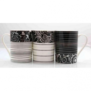 Tasse black&white   Réf 9086