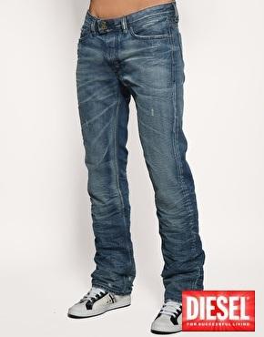 Jeans DIESEL homme ref: VIKER-R-BOX 8F5